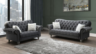 blue velvet 2pc set