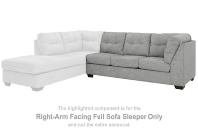 Right-Arm Facing Full Sofa Sleeper