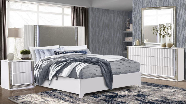 Aspen white 4pc bedroom set